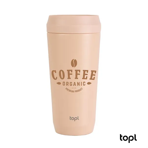 TOPL® 16 oz. Double Wall, Recycled Stainless Steel 360deg... - TOPL® 16 oz. Double Wall, Recycled Stainless Steel 360deg... - Image 4 of 9