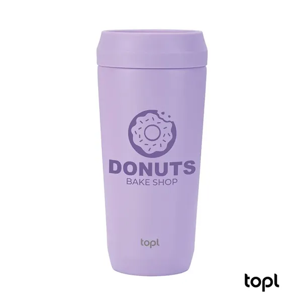 TOPL® 16 oz. Double Wall, Recycled Stainless Steel 360deg... - TOPL® 16 oz. Double Wall, Recycled Stainless Steel 360deg... - Image 5 of 9