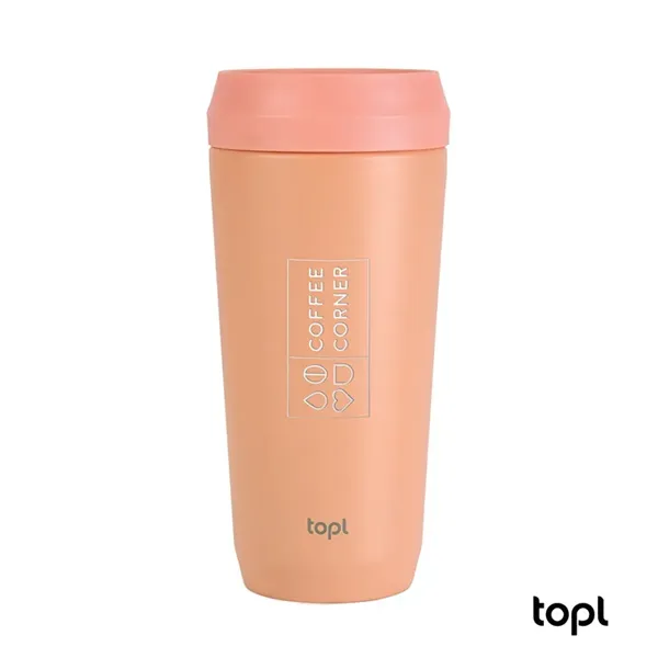 TOPL® 16 oz. Double Wall, Recycled Stainless Steel 360deg... - TOPL® 16 oz. Double Wall, Recycled Stainless Steel 360deg... - Image 6 of 9