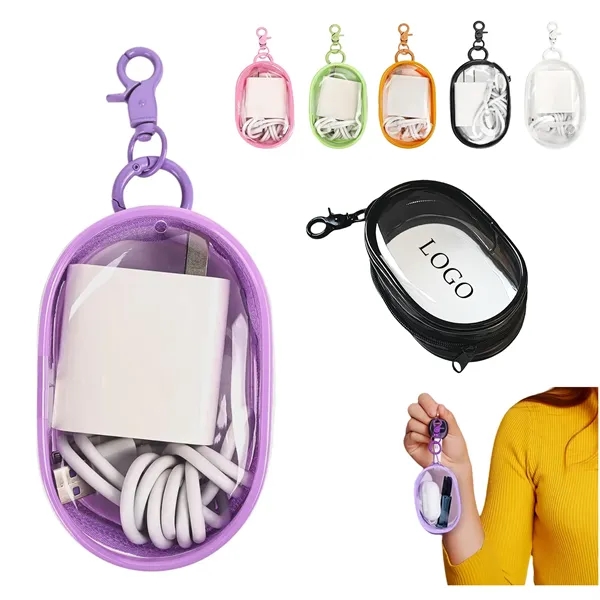 Storage Case Portable Transparent Headphone - Storage Case Portable Transparent Headphone - Image 0 of 12