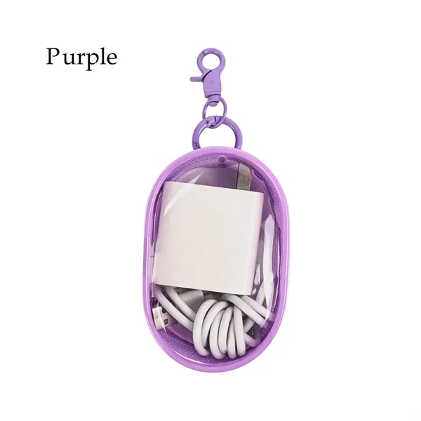 Storage Case Portable Transparent Headphone - Storage Case Portable Transparent Headphone - Image 5 of 12