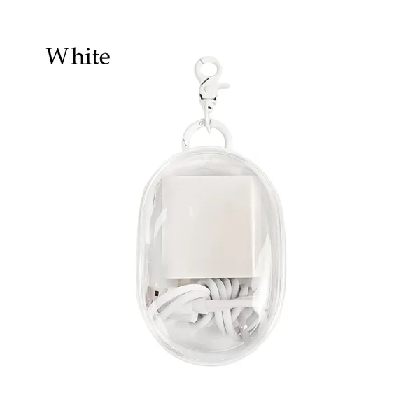 Storage Case Portable Transparent Headphone - Storage Case Portable Transparent Headphone - Image 6 of 12