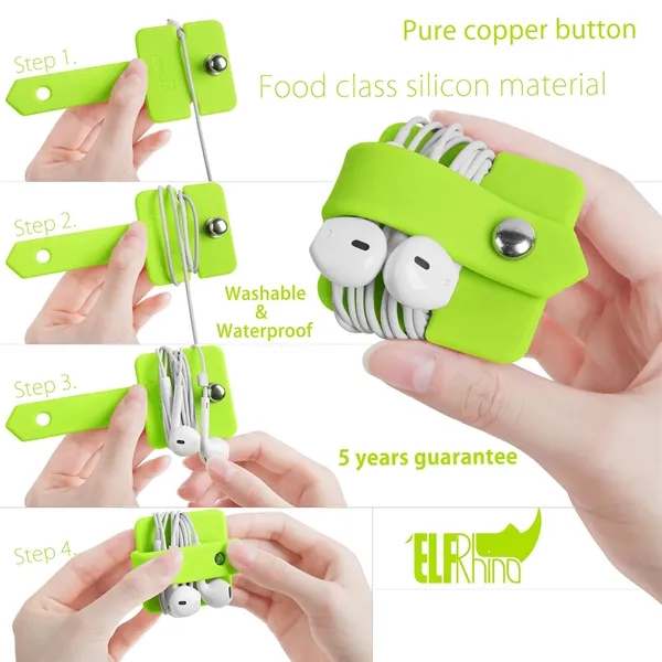 Tangle Free Earphone Wrap - Tangle Free Earphone Wrap - Image 8 of 11