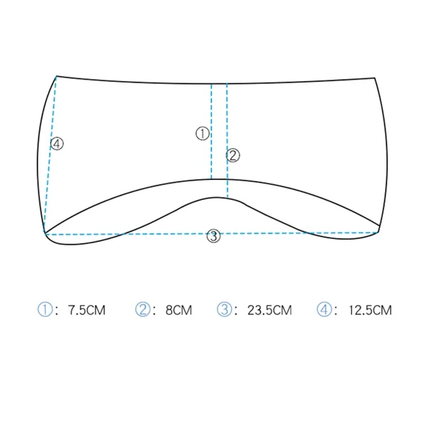 Fleece Sports Headband With Windproof Ear Warmer - Fleece Sports Headband With Windproof Ear Warmer - Image 1 of 8