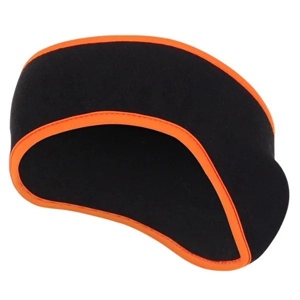 Fleece Sports Headband With Windproof Ear Warmer - Fleece Sports Headband With Windproof Ear Warmer - Image 5 of 8