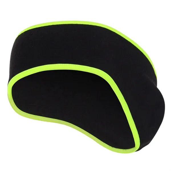 Fleece Sports Headband With Windproof Ear Warmer - Fleece Sports Headband With Windproof Ear Warmer - Image 6 of 8