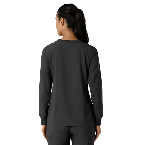 Carhartt Scrubs - Women's One-Pocket Crew Neck Long Sleev... - Carhartt Scrubs - Women's One-Pocket Crew Neck Long Sleev... - Image 1 of 20