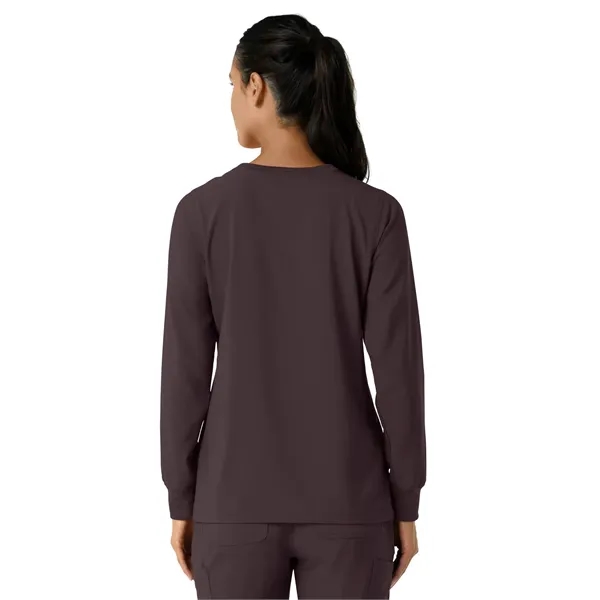 Carhartt Scrubs - Women's One-Pocket Crew Neck Long Sleev... - Carhartt Scrubs - Women's One-Pocket Crew Neck Long Sleev... - Image 3 of 20