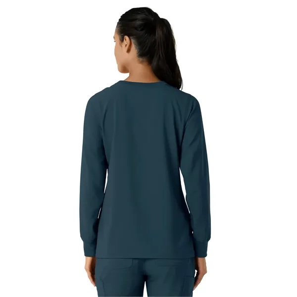 Carhartt Scrubs - Women's One-Pocket Crew Neck Long Sleev... - Carhartt Scrubs - Women's One-Pocket Crew Neck Long Sleev... - Image 8 of 20
