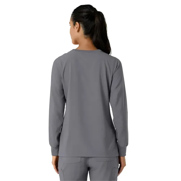 Carhartt Scrubs - Women's One-Pocket Crew Neck Long Sleev... - Carhartt Scrubs - Women's One-Pocket Crew Neck Long Sleev... - Image 14 of 20