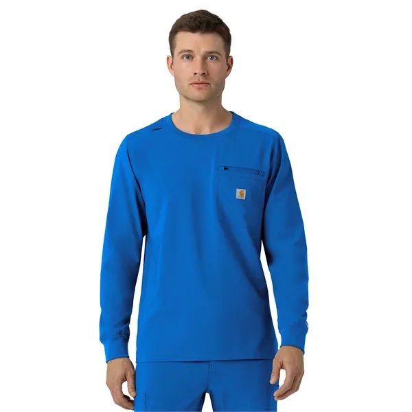 Carhartt Scrubs - Men's Two-Pocket Crew Neck Long Sleeve ... - Carhartt Scrubs - Men's Two-Pocket Crew Neck Long Sleeve ... - Image 10 of 10