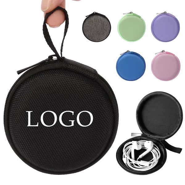 Eva Shockproof Round Earbuds Case - Eva Shockproof Round Earbuds Case - Image 0 of 10