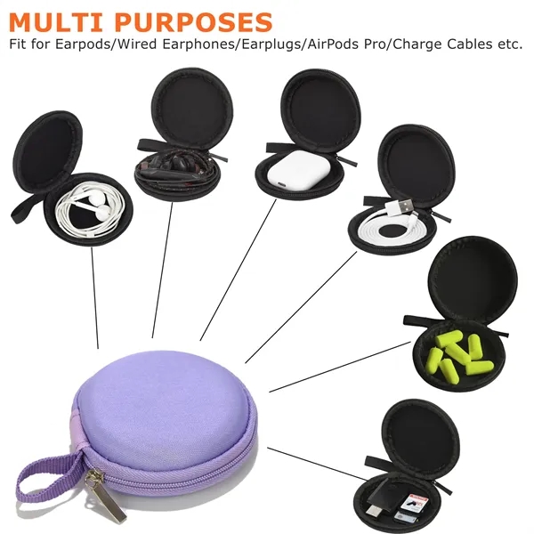 Eva Shockproof Round Earbuds Case - Eva Shockproof Round Earbuds Case - Image 7 of 10
