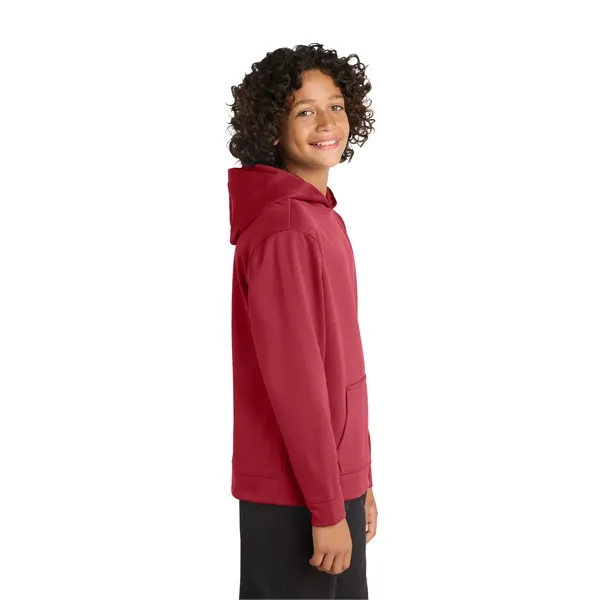 Sport-Tek Youth Sport-Wick Fleece Hooded Pullover. - Sport-Tek Youth Sport-Wick Fleece Hooded Pullover. - Image 12 of 29