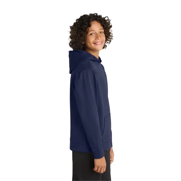 Sport-Tek Youth Sport-Wick Fleece Hooded Pullover. - Sport-Tek Youth Sport-Wick Fleece Hooded Pullover. - Image 22 of 29