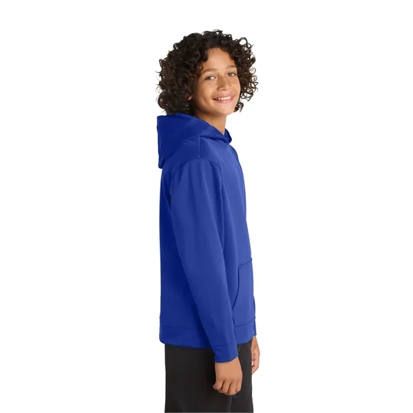 Sport-Tek Youth Sport-Wick Fleece Hooded Pullover. - Sport-Tek Youth Sport-Wick Fleece Hooded Pullover. - Image 27 of 29