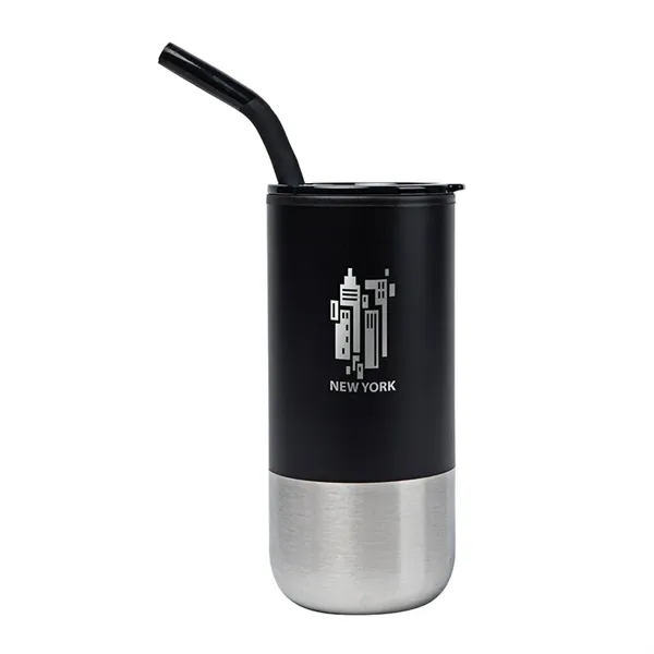 Emmett 18 oz. Double Wall Steel/PP Liner Tumbler