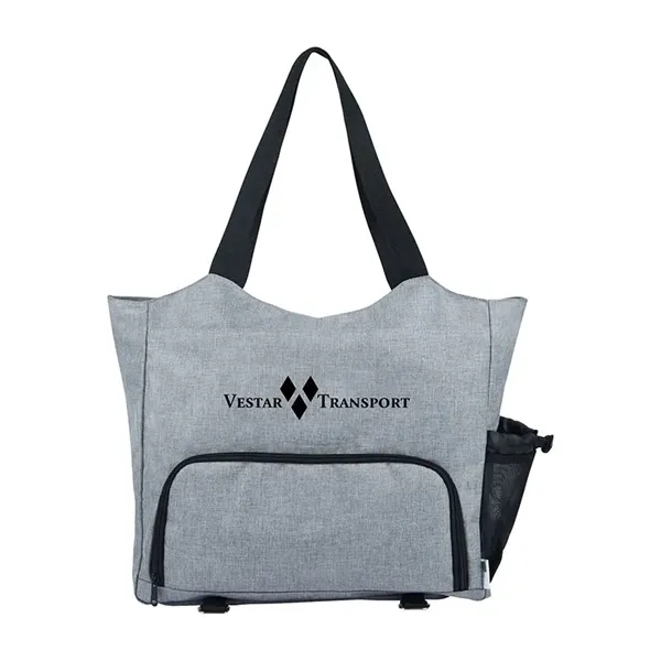 Custom Tranquil RPET Yoga Tote