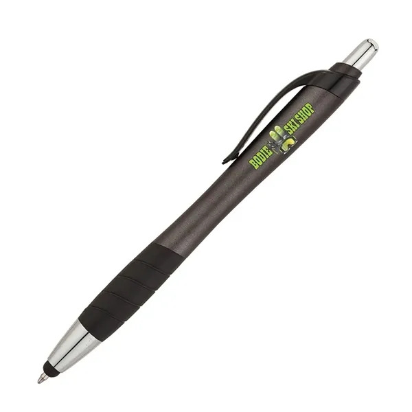 Custom Wave® - Metallic Ballpoint Pen / Stylus