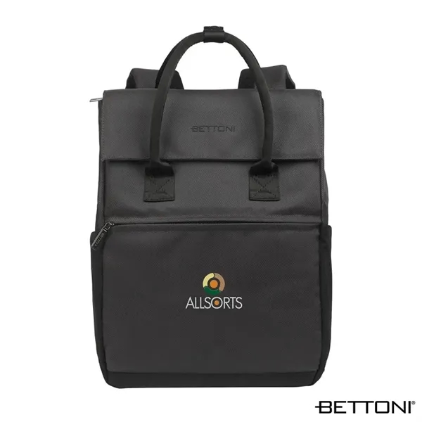 Custom Bettoni® Classico RPET Handled Backpack