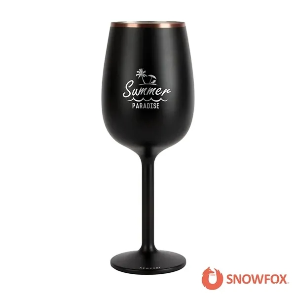 Custom Snowfox® 12 oz. Insulated Stemmed Wine Glass