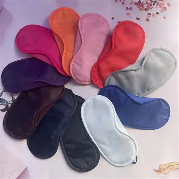 Custom Polyester Sleeping Eye Masks - Custom Polyester Sleeping Eye Masks - Image 1 of 5