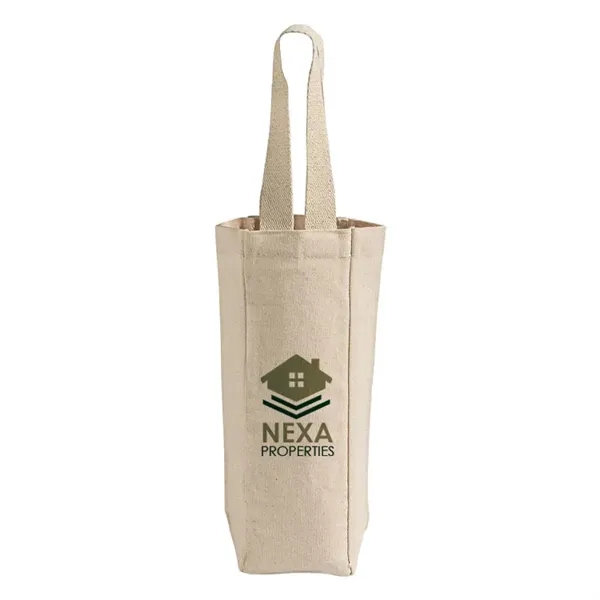 Cambria Canvas Wine Tote Bag - Cambria Canvas Wine Tote Bag - Image 3 of 4
