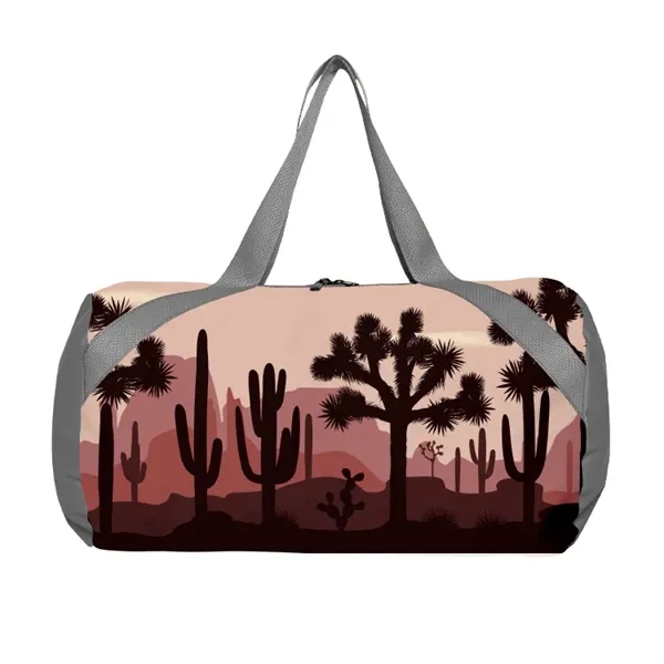 Round Duffel Bag- Full Color-Sewn in the USA - Round Duffel Bag- Full Color-Sewn in the USA - Image 13 of 21