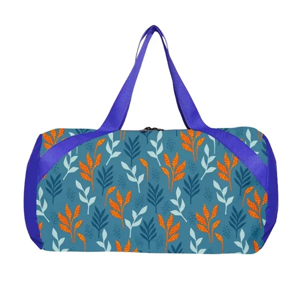 Round Duffel Bag- Full Color-Sewn in the USA - Round Duffel Bag- Full Color-Sewn in the USA - Image 15 of 21
