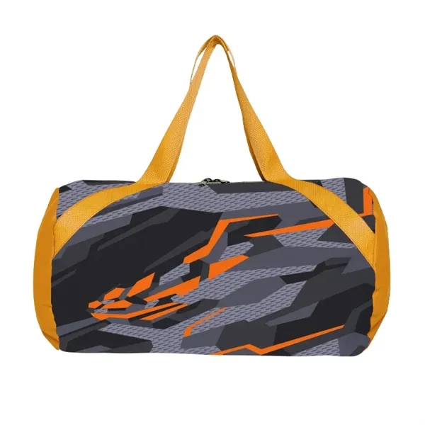 Round Duffel Bag- Full Color-Sewn in the USA - Round Duffel Bag- Full Color-Sewn in the USA - Image 21 of 21