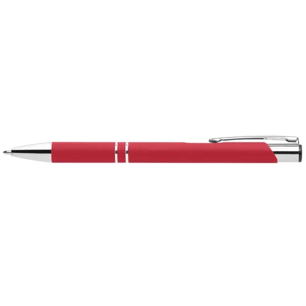 Knight-101 Soft Touch Pens with Chrome Trim - Knight-101 Soft Touch Pens with Chrome Trim - Image 12 of 14