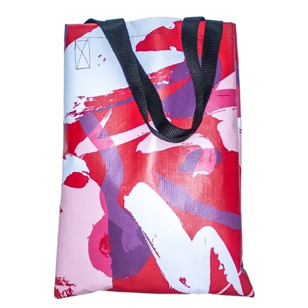 Custom Dye-Sublimated Buyside PVC Shopper Bag - Custom Dye-Sublimated Buyside PVC Shopper Bag - Image 0 of 0