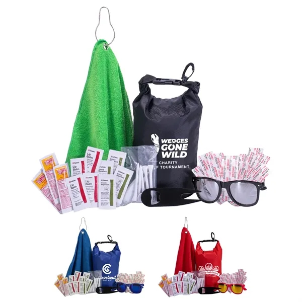 30 Piece Golf Kit in Deluxe Dry Bag