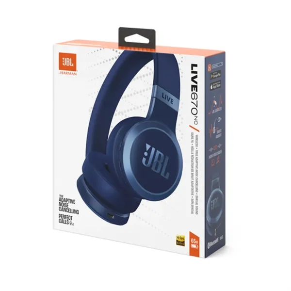 JBL® Live 670NC True ANC Wireless On Ear Headphones - JBL® Live 670NC True ANC Wireless On Ear Headphones - Image 1 of 10