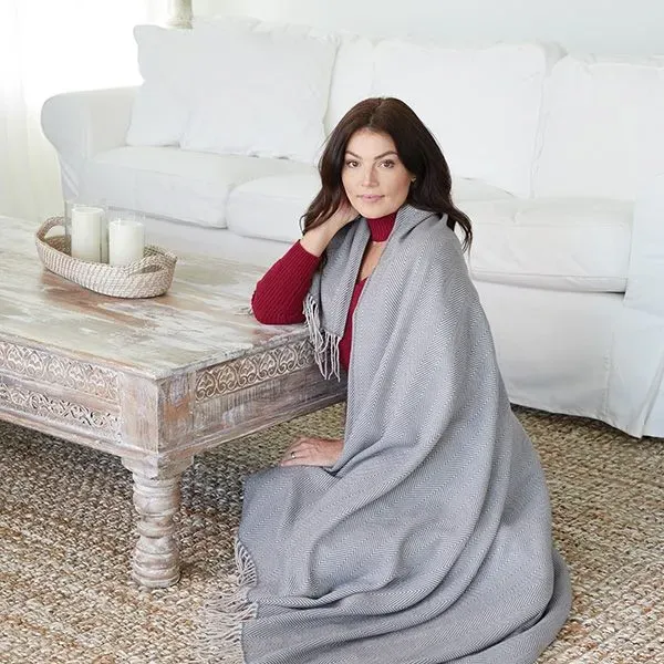 Herringbone Throw - Herringbone Throw - Image 5 of 5