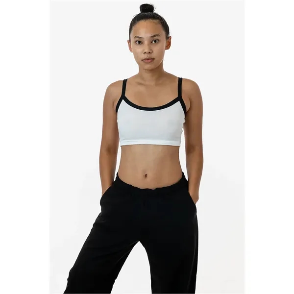 Women's Poly Cotton Crop Spaghetti Tank - Women's Poly Cotton Crop Spaghetti Tank - Image 5 of 5