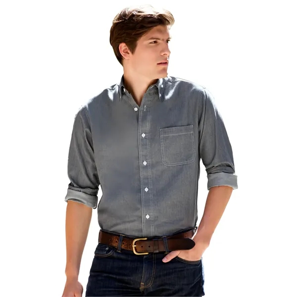 Men's Hudson Denim Shirt - Men's Hudson Denim Shirt - Image 6 of 12