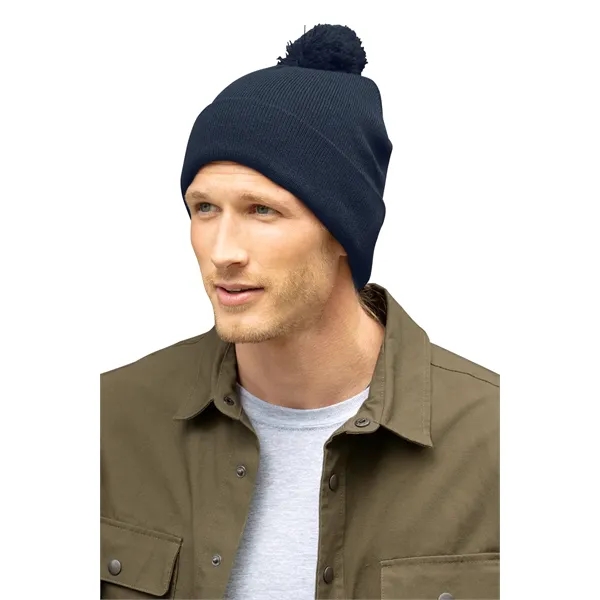 Pom Beanie Cap - Pom Beanie Cap - Image 3 of 3