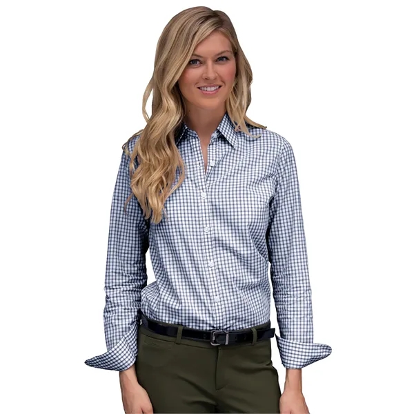 Women's Easy-Care Gingham Check Shirt - Women's Easy-Care Gingham Check Shirt - Image 6 of 24