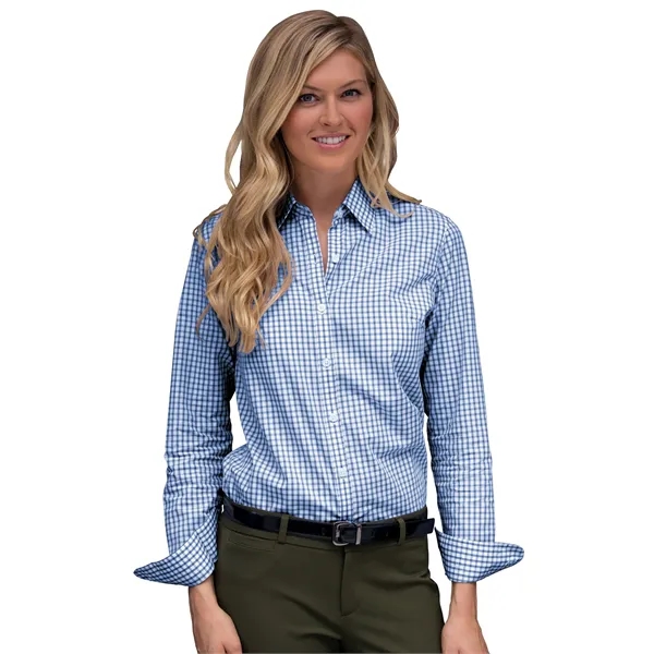 Women's Easy-Care Gingham Check Shirt - Women's Easy-Care Gingham Check Shirt - Image 18 of 24