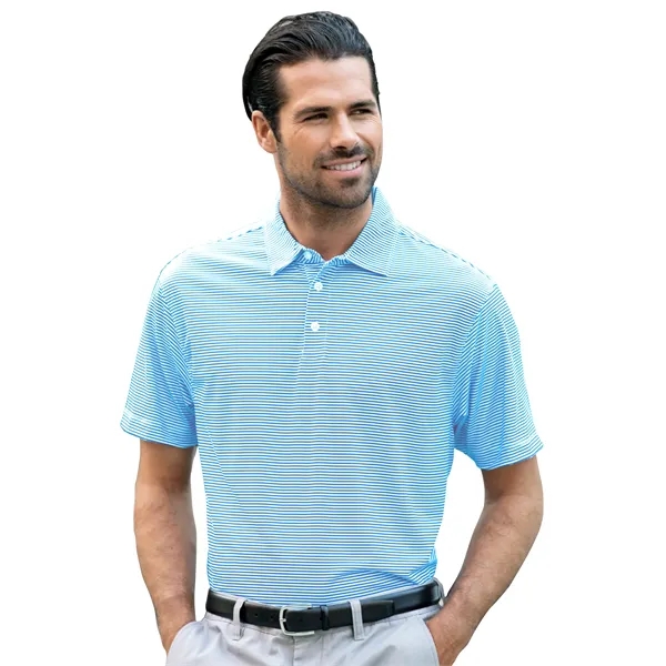 Pro Tonal Micro-Stripe Polo - Pro Tonal Micro-Stripe Polo - Image 0 of 29