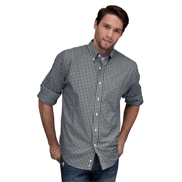 Easy-Care Gingham Check Shirt