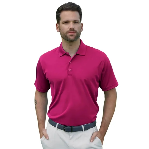 Omega Solid Mesh Tech Polo