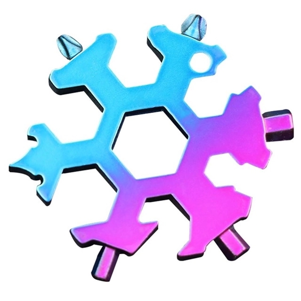 19-in-1 Stainless Steel Snowflake Tool - 19-in-1 Stainless Steel Snowflake Tool - Image 0 of 2