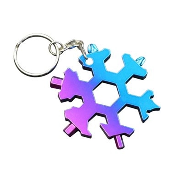 19-in-1 Stainless Steel Snowflake Tool - 19-in-1 Stainless Steel Snowflake Tool - Image 1 of 2