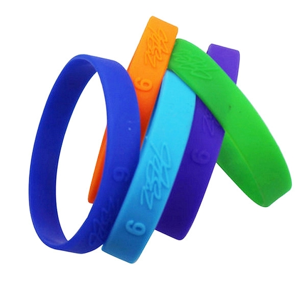 Embossed Silicone Wristbands/ Bracelet - Embossed Silicone Wristbands/ Bracelet - Image 2 of 4
