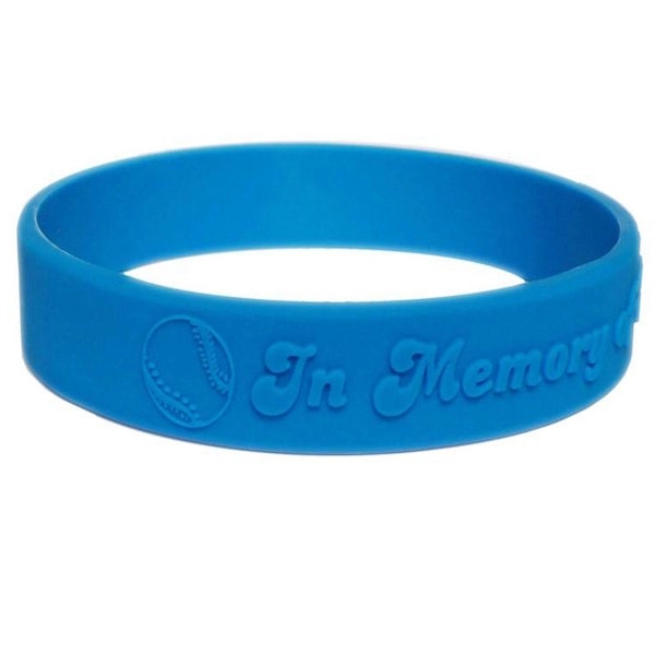 Embossed Silicone Wristbands/ Bracelet - Embossed Silicone Wristbands/ Bracelet - Image 3 of 4