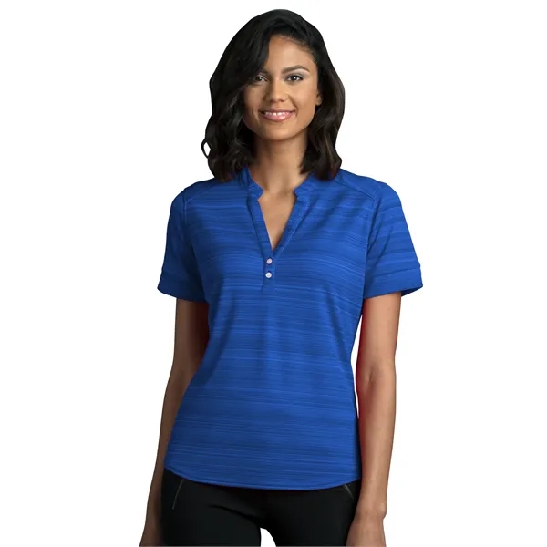 Women's Strata Textured Henley - Women's Strata Textured Henley - Image 12 of 29