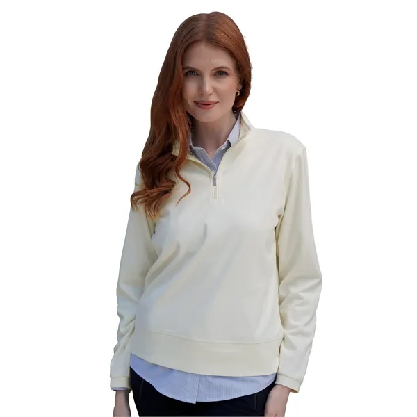 Women's Luxe 1/4 Zip Pullover - Women's Luxe 1/4 Zip Pullover - Image 5 of 11