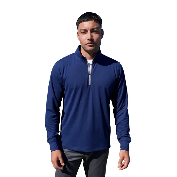 Grid  1/4 Zip Pullover - Grid  1/4 Zip Pullover - Image 12 of 12